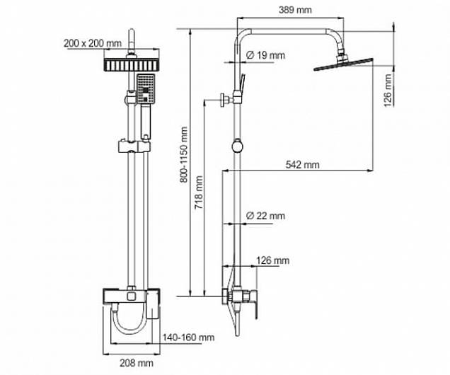 Фотография товара WasserKraft No design line WasserKraft A17702